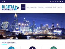 Tablet Screenshot of digitalmedianation.com